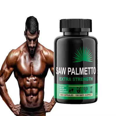 Tự chỉnh hương vị Saw Palmetto viên nang nam giới bổ sung sức khỏe tăng cường sức mạnh tuyến tiền liệt
