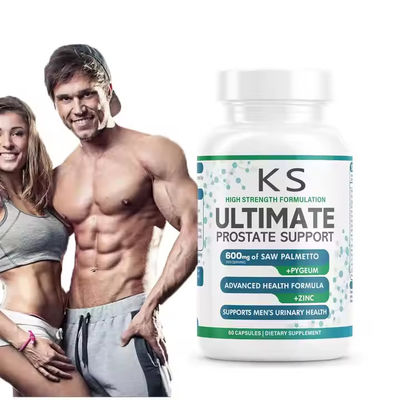 Hỗ trợ sức khỏe Ultimate tuyến tiền liệt viên nang tăng cường nam Saw Palmetto công thức mạnh mẽ