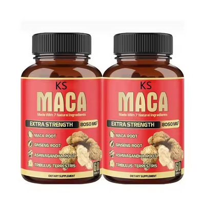 Chiết xuất rễ Maca viên nang tăng cường nam tính với 7 thành phần thảo dược thêm sức mạnh