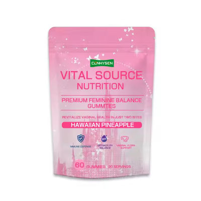 OEM Probiotics kẹo cao su cho phụ nữ Sức khỏe tối ưu hóa mức độ PH bổ sung cân bằng