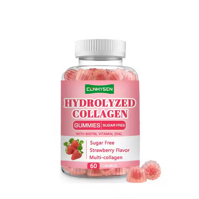 Bổ sung collagen thủy phân Rụng kẹo cao su với biotin Vitamin kẽm Xây dựng sức khỏe xương mạnh mẽ