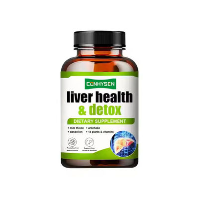 Sức khỏe gan và giải độc Thuốc giảm cân Mùi sữa Thistle Extract 60 viên