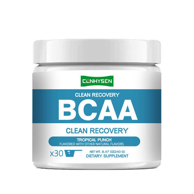 Bột BCAA Phục hồi Sạch Hỗ trợ Cân bằng Chất lỏng Sửa chữa Cơ bắp Không Đường