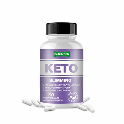 Các viên nang ăn chay bán chạy nhất cải thiện hydrat hóa Keto Slimming Capsules Calcium Supplement