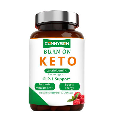 Keto Capsules hỗ trợ trao đổi chất tăng năng lượng với Raspberry Ketone Blend