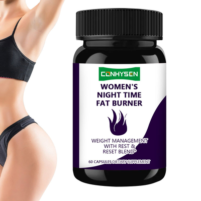 bán nóng phụ nữ đêm thời gian chất béo đốt cháy viên nang hỗ trợ sức khỏe huyết áp & bình tĩnh tâm trạng giảm cân viên nang
