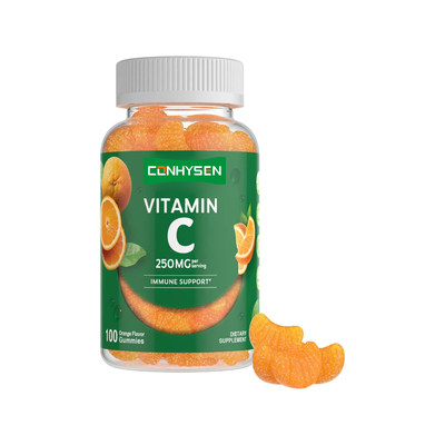 Vitamin tự nhiên Natri kẹo mềm hỗ trợ hệ thống miễn dịch Vitamin C kẹo cao su