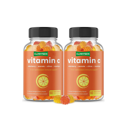 Kẹo dẻo Vitamin C OEM cho sức khỏe làn da, chất chống oxy hóa và hỗ trợ miễn dịch