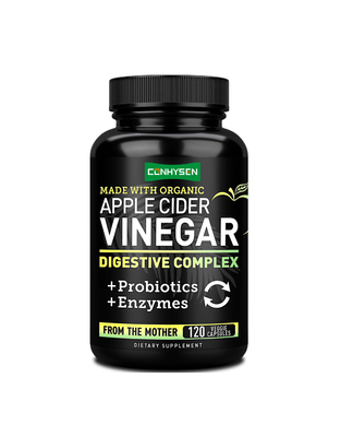 OEM / ODM Giảm cân ACV viên nang giấm táo Các viên nang thuốc ức chế sự thèm ăn Giấm táo Vitamin Enzyme