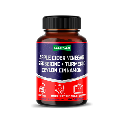Thấm táo Berberine phức tạp tiên tiến với nghệ Ceylon quế hỗ trợ quản lý cân nặng