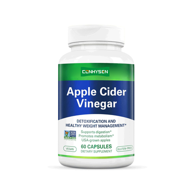 Viên nang giải độc giấm táo cao cấp với enzyme tiêu hóa hỗ trợ trao đổi chất, quản lý cân nặng và sức khỏe đường ruột