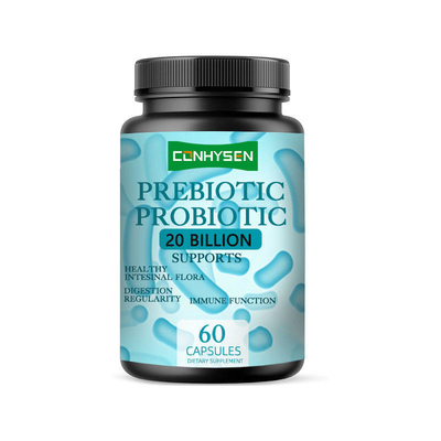 Viên nang Prebiotic Probiotic 20 Tỷ Hỗ trợ Hệ vi sinh đường ruột khỏe mạnh Thực phẩm bổ sung