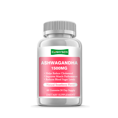 Kẹo dẻo Ashwagandha cho hiệu suất cơ bắp - Hạn sử dụng 18 tháng
