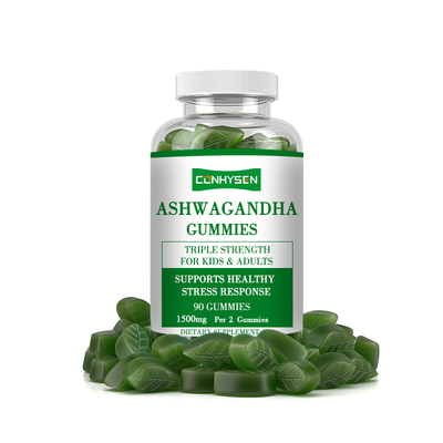 Kẹo dẻo Ashwagandha hỗ trợ chức năng nhận thức, hạn sử dụng 18 tháng