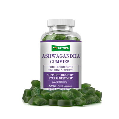 Kẹo dẻo Ashwagandha hỗ trợ miễn dịch, hạn sử dụng 18 tháng
