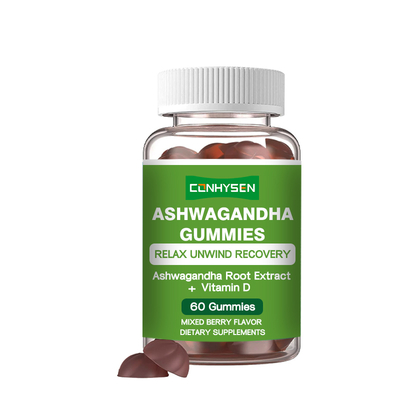 Giá bán buôn kẹo cao su Ashwagandha Cải thiện chất lượng giấc ngủ An toàn dễ hấp thụ