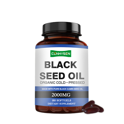 Black Seed Oil Softgels 500mg với Omega-3 6 9 cho sức khỏe