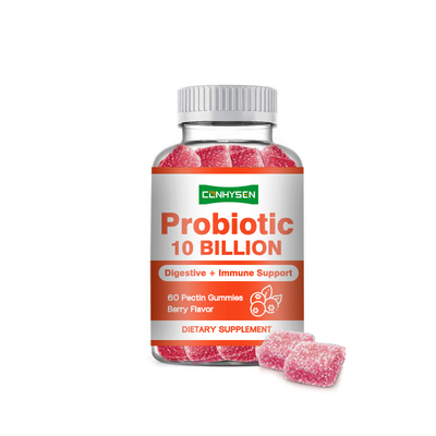 Nhà cung cấp Nhà sản xuất Probiotics Gummies để hỗ trợ tiêu hóa và miễn dịch