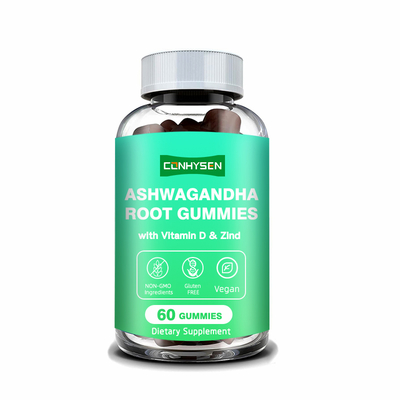 Kẹo dẻo Ashwagandha tùy chỉnh ODM Giấc ngủ sâu Phục hồi hiệu quả