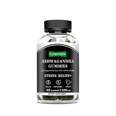 Ashwagandha Probiotic Gummies với Vitamin D2 60-Count