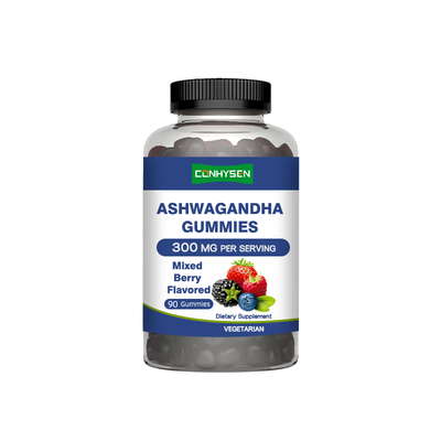 Kẹo dẻo Ashwagandha OEM/ODM Hỗ trợ Ổn định Cảm xúc Không Gây Nghiện