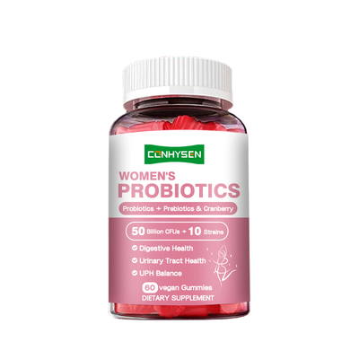 Nhà máy bán buôn phụ nữ Probiotics kẹo cao su tăng cường sức khỏe tiêu hóa