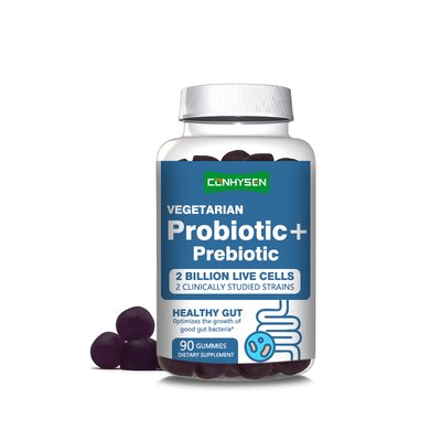 Kẹo dẻo Probiotic Prebiotic Cung cấp từ Nhà máy, Hỗ trợ Đường ruột Khỏe Mạnh & Miễn dịch