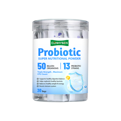 ODM tùy chỉnh Probiotic bột dinh dưỡng Flora ruột Thăng bằng Hỗ trợ tiêu hóa