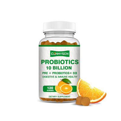 Nhà sản xuất Kẹo dẻo Probiotic Tăng cường Sức khỏe Đường tiết niệu theo Nhãn hiệu Riêng