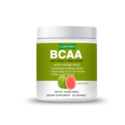 Manufacturer Custom BCAA Powder Burn Fat Create Energy in Exercising