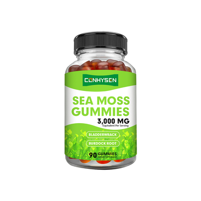 Custom Sea Moss Gummies Năng lượng tự nhiên và hỗ trợ tiêu hóa Nhà sản xuất
