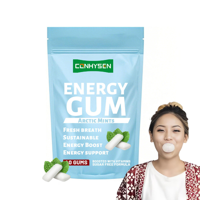 Hỗ trợ năng lượng của nhà máy giúp ngăn ngừa lỗ hổng Energy Gum Custom Label