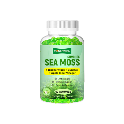 OEM/ODM Custom Organic Sea Moss Gummies kẹo hỗ trợ khớp xương khỏe mạnh