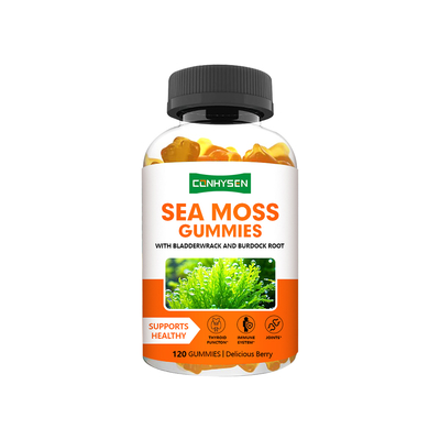 Berry hương vị biển Moss kẹo cao su Nhà máy cung cấp hỗ trợ chức năng tuyến giáp