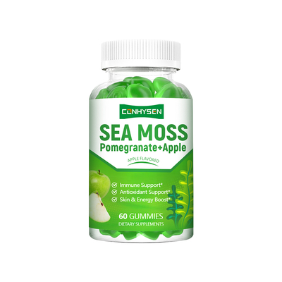 Hạt ngô Táo biển Moss kẹo cao su hỗ trợ chất chống oxy hóa OEM / ODM tùy chỉnh