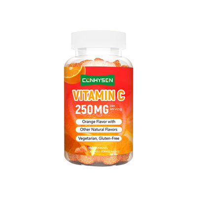 Nhà sản xuất Custom Vitamin C Gummies 250mg để hỗ trợ hệ thống miễn dịch