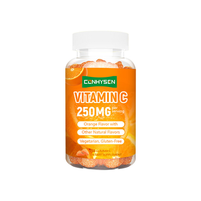 Kẹo dẻo Vitamin C Hương Vị Cam Tùy Chỉnh Nhà Máy Chống Oxy Hóa Mạnh