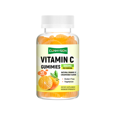Nhà sản xuất Kẹo dẻo Vitamin C ăn chay tùy chỉnh Tăng cường hệ miễn dịch