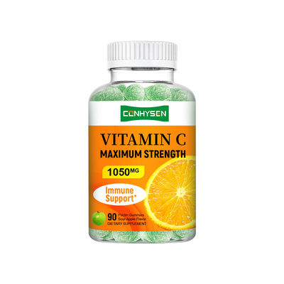 Kẹo dẻo Vitamin C Hỗ trợ Miễn dịch Sức mạnh Tối đa Cung cấp từ Nhà máy