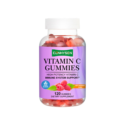 Hương vị dâu tây Khả năng chống oxy hóa mạnh Vitamin C kẹo cao su OEM / ODM tùy chỉnh