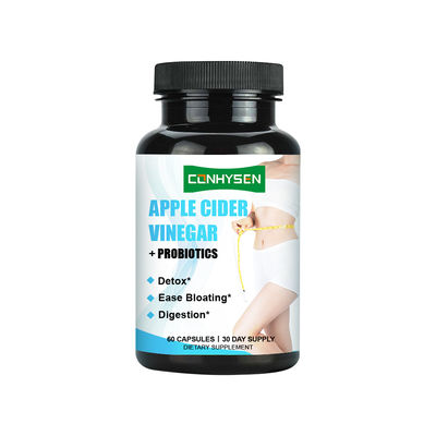 Viên nang giấm táo làm sạch và giải độc với Probiotic Nhà máy Bán buôn