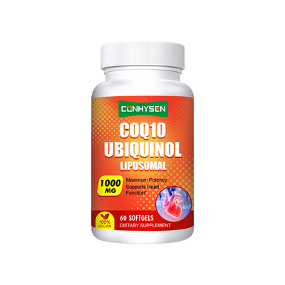 Viên nang mềm COQ10 Ubiquinol 1000mg Hỗ trợ Chức năng Tim OEM/ODM Tùy chỉnh