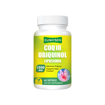 Viên nang mềm COQ10 Ubiquinol tùy chỉnh bán buôn Tăng cường sức khỏe miễn dịch và não bộ
