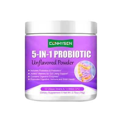 Nhà sản xuất nhà máy Tăng cường trao đổi chất với bột Probiotic 5 trong 1 Prebiotic