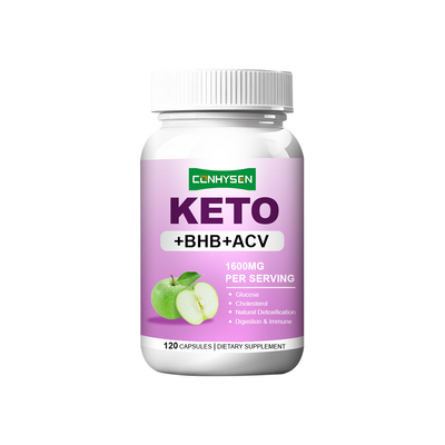 Viên nang Keto hữu cơ tăng cường trao đổi chất và miễn dịch bán buôn tại nhà máy