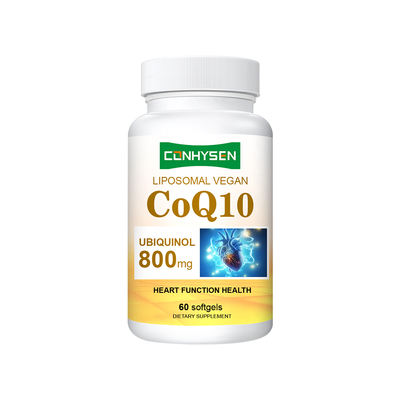 Liposomal CoQ10 Softgels Nhà cung cấp Tùy chọn Chức năng tim não khỏe mạnh