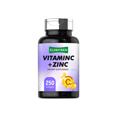 Nhà cung cấp Viên nang mềm Kẽm Vitamin C Cao cấp Cải thiện Độ đàn hồi Da