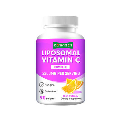 Viên nang mềm Vitamin C Liposomal Hỗ trợ Viêm của Nhà máy Cung cấp 2200mg