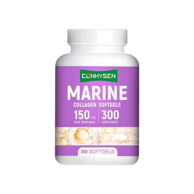 Viên nang mềm Collagen biển tự nhiên nhãn hiệu riêng Duy trì độ đàn hồi da Nhà máy