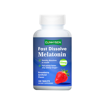 Nhanh hòa tan Melatonin viên thuốc nhà cung cấp tùy chỉnh để đi ngủ nhanh hơn